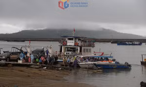 Tăng cường công tác đảm bảo ATGT tuyến đường thủy Ghềnh Võ - Cái Chiên