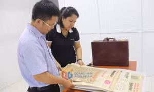 Sẵn sàng cho triển lãm kỷ niệm 100 năm Báo chí Cách mạng Việt Nam
