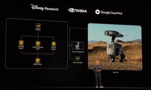 NVIDIA bắt tay Disney, Google tạo thế giới ảo cho robot học cách nhận thức