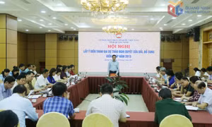 Ủy ban MTTQ tỉnh lấy ý kiến tham gia dự thảo Nghị quyết sửa đổi, bổ sung Hiến pháp 2013