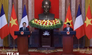 Toàn văn Tuyên bố chung Việt Nam-Pháp