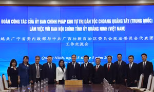 Tăng cường trao đổi, hợp tác công tác nội chính Quảng Ninh (Việt Nam) - Quảng Tây (Trung Quốc)