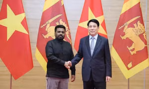 Tổng thống Sri Lanka kết thúc tốt đẹp chuyến thăm cấp Nhà nước đến Việt Nam