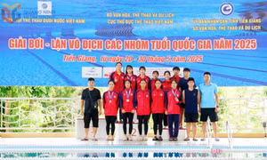Kình ngư Quảng Ninh giành 6 HCV Giải bơi - lặn VĐ các nhóm tuổi Quốc gia 2025