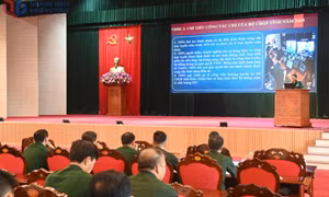 Bộ CHQS tỉnh: Tập huấn công nghệ thông tin, an toàn thông tin, an ninh mạng phục vụ chuyển đổi số