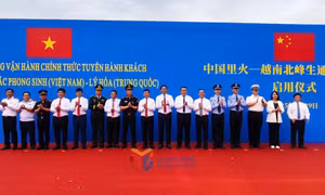Vận hành chính thức tuyến hành khách xuất nhập cảnh Lối thông quan Bắc Phong Sinh (Việt Nam) - Lý Hỏa (Trung Quốc)