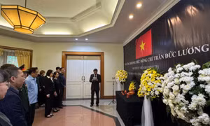 Lễ viếng nguyên Chủ tịch nước Trần Đức Lương tại Trung Quốc, Ấn Độ và Indonesia