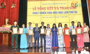 Thư viện tỉnh Quảng Ninh được tặng Giải thưởng Phát triển văn hóa đọc