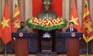 Việt Nam và Sri Lanka cam kết thúc đẩy hợp tác theo hướng rộng mở và đột phá hơn