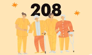 208 - là số CLB Liên thế hệ tự giúp nhau trên toàn tỉnh triển khai từ năm 2017 đến nay