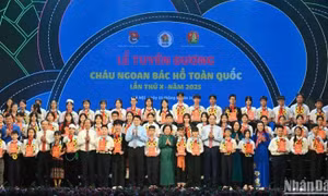 Chủ tịch nước Lương Cường: Thiếu nhi tiêu biểu là niềm tự hào, hy vọng, tương lai tươi sáng của dân tộc