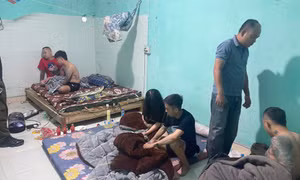 Uông Bí: Triệt phá ổ nhóm tổ chức sử dụng trái phép chất ma tuý tại phòng trọ