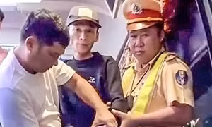 4 nghi phạm chém người trước siêu thị ở Đà Lạt bị Công an Quảng Ngãi bắt