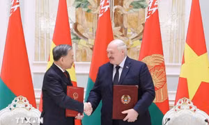 Việt Nam-Belarus chính thức thiết lập quan hệ Đối tác chiến lược