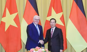 Chủ tịch nước Võ Văn Thưởng hội đàm với Tổng thống Cộng hòa Liên bang Đức