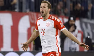 Kane thiết lập cột mốc mới ở Bayern