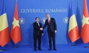 Đẩy mạnh tin cậy chính trị, tăng cường hợp tác hữu nghị Việt Nam-Romania