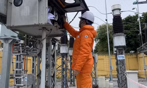 Nâng công suất trạm biến áp 110kV Móng Cái 