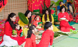 Hội Xuân náo nức của các bé trường mầm non Hạ Long