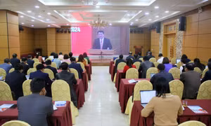 Hội nghị báo cáo viên Trung ương trực tuyến tháng 1/2024