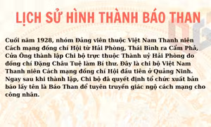 Lịch sử hình thành Báo Than