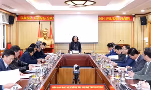 Nhận thức, trách nhiệm về bảo vệ chính trị nội bộ ngày càng được nâng cao