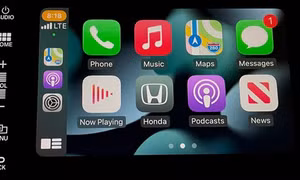 Honda trang bị CarPlay không dây trên các mẫu xe cũ