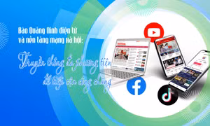 Báo Quảng Ninh điện tử và nền tảng mạng xã hội: Truyền thông đa phương tiện để tiếp cận công chúng
