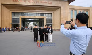 Móng Cái: Sôi động hoạt động XNK, XNC ngày đầu năm