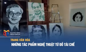 Những tác phẩm nghệ thuật từ đồ tái chế