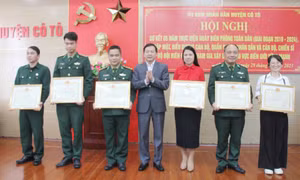 Cô Tô xây dựng khu vực biên giới biển vững mạnh