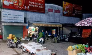 Nghệ An: Xảy ra cháy lớn chợ ở thành phố Vinh