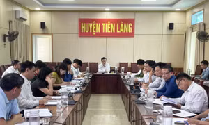 Nhận 63,7% tín nhiệm thấp, chủ tịch huyện ở Hải Phòng xin thôi chức