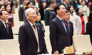 Tổng Bí thư Nguyễn Phú Trọng dự khai mạc Kỳ họp bất thường lần thứ 5, Quốc hội khóa XV