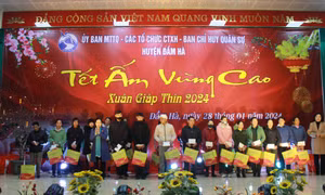 “Tết ấm vùng cao” Xuân Giáp Thìn năm 2024