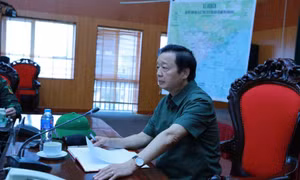 Phó Thủ tướng Trần Hồng Hà họp tại Sở Chỉ huy tiền phương phòng, chống bão số 3