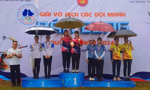 Quảng Ninh đoạt 4 HCV Giải Vô địch các đội mạnh bắn cung Quốc gia 2024 