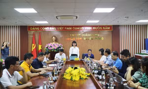 Giao ban báo chí tháng 9