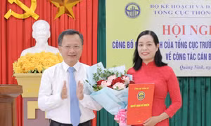 Công bố quyết định bổ nhiệm Cục trưởng Cục thống kê tỉnh