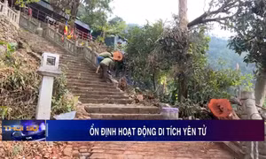 Ổn định hoạt động di tích Yên Tử