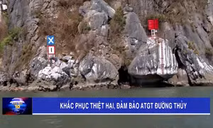 Khắc phục thiệt hại, đảm bảo ATGT đường thủy