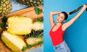 Lợi ích của quả dứa với mái tóc