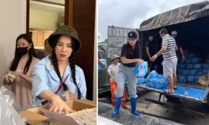 Sao Việt góp thêm hàng tỷ đồng để giúp người dân vùng lũ