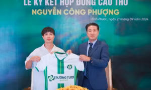 Công Phượng gia nhập đội hạng Nhất Việt Nam