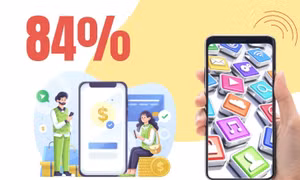 84% - là tỷ lệ thuê bao điện thoại di động sử dụng điện thoại thông minh trên toàn quốc hiện nay