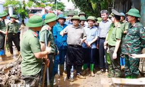 Ban hành 6 nhóm nhiệm vụ, giải pháp trọng tâm khắc phục hậu quả bão số 3