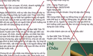 Cảnh giác với hình thức lừa đảo kêu gọi từ thiện để trục lợi
