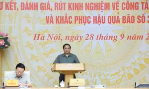 Nghiêm túc đánh giá, rút kinh nghiệm để có giải pháp ứng phó, khắc phục hậu quả thiên tai tốt hơn