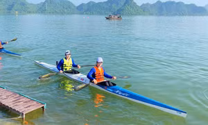 Nguyễn Thị Mai: "Tay chèo vàng" giàu tiềm năng của đua thuyền Quảng Ninh