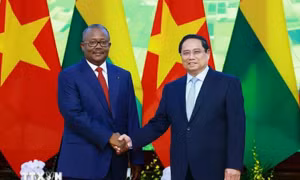 Tổng thống CH Guinea-Bissau kết thúc tốt đẹp chuyến thăm chính thức Việt Nam